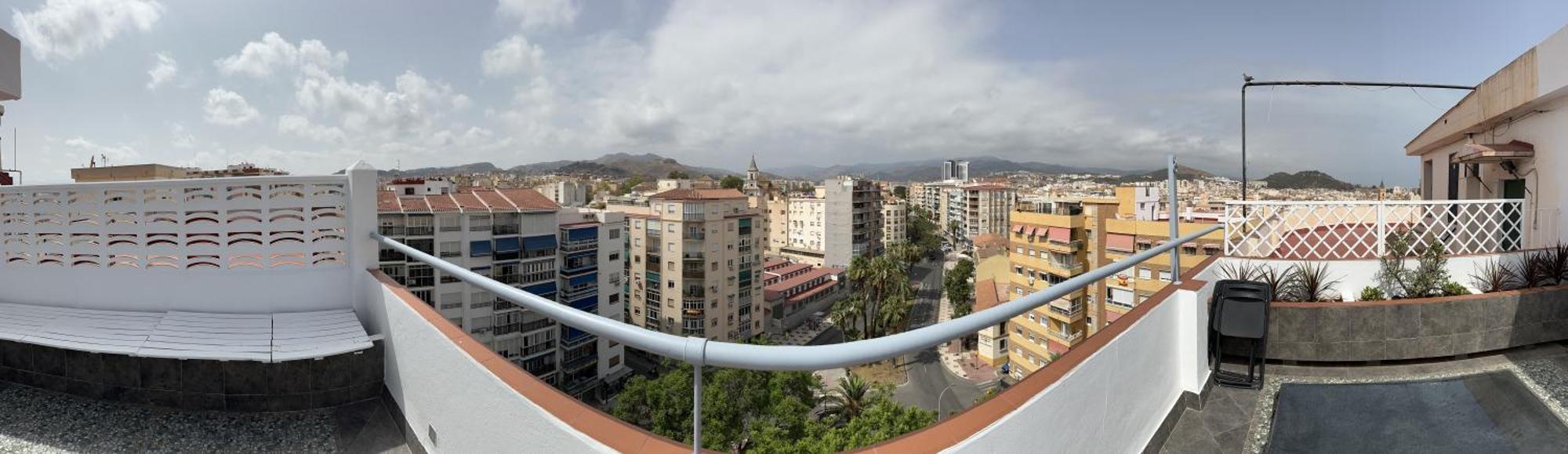 Atico Plaza Bailen Malaga Centro Lägenhet Exteriör bild