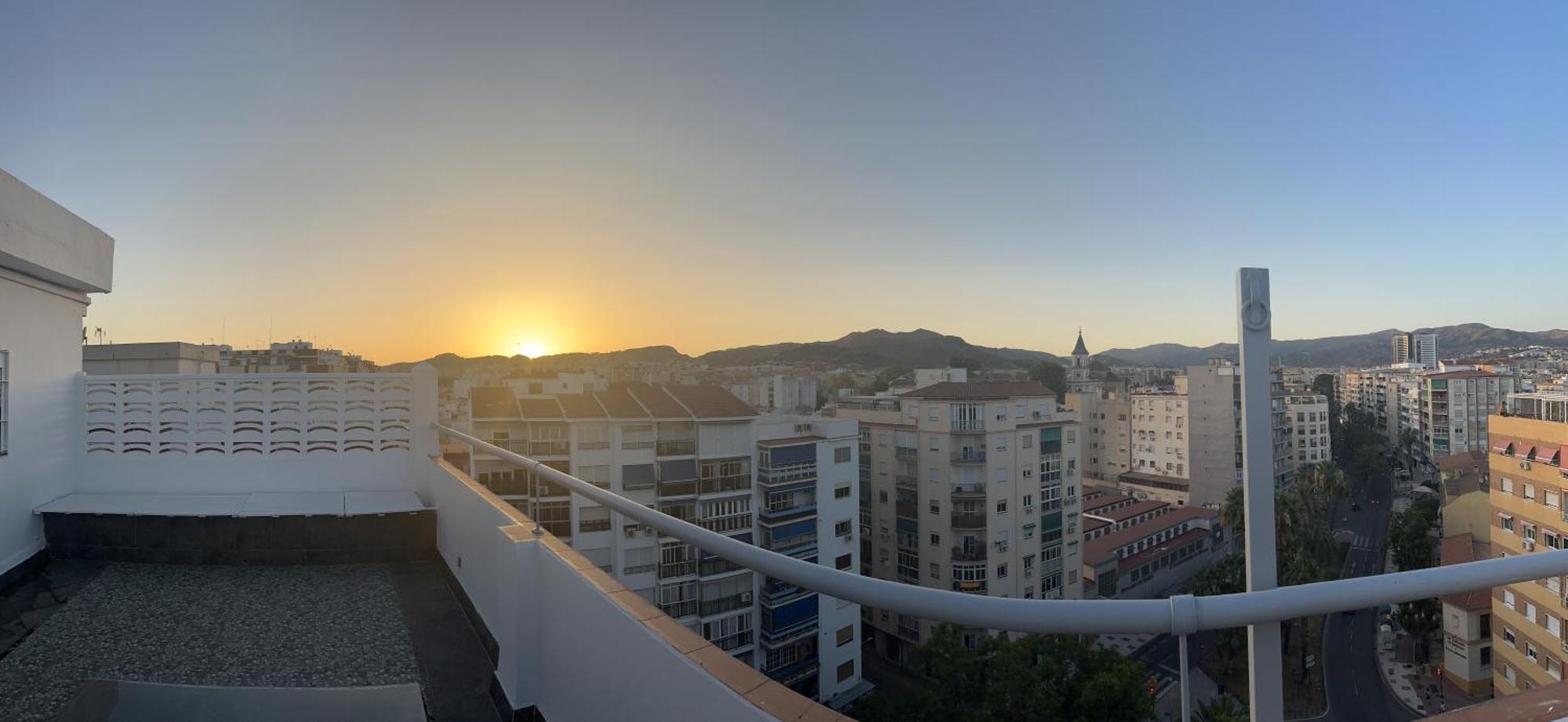 Atico Plaza Bailen Malaga Centro Lägenhet Exteriör bild