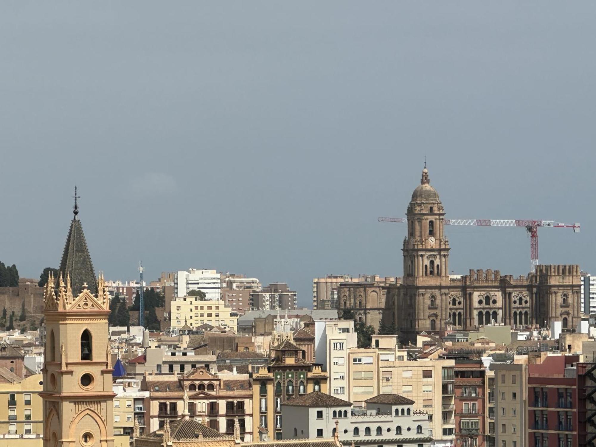 Atico Plaza Bailen Malaga Centro Lägenhet Exteriör bild