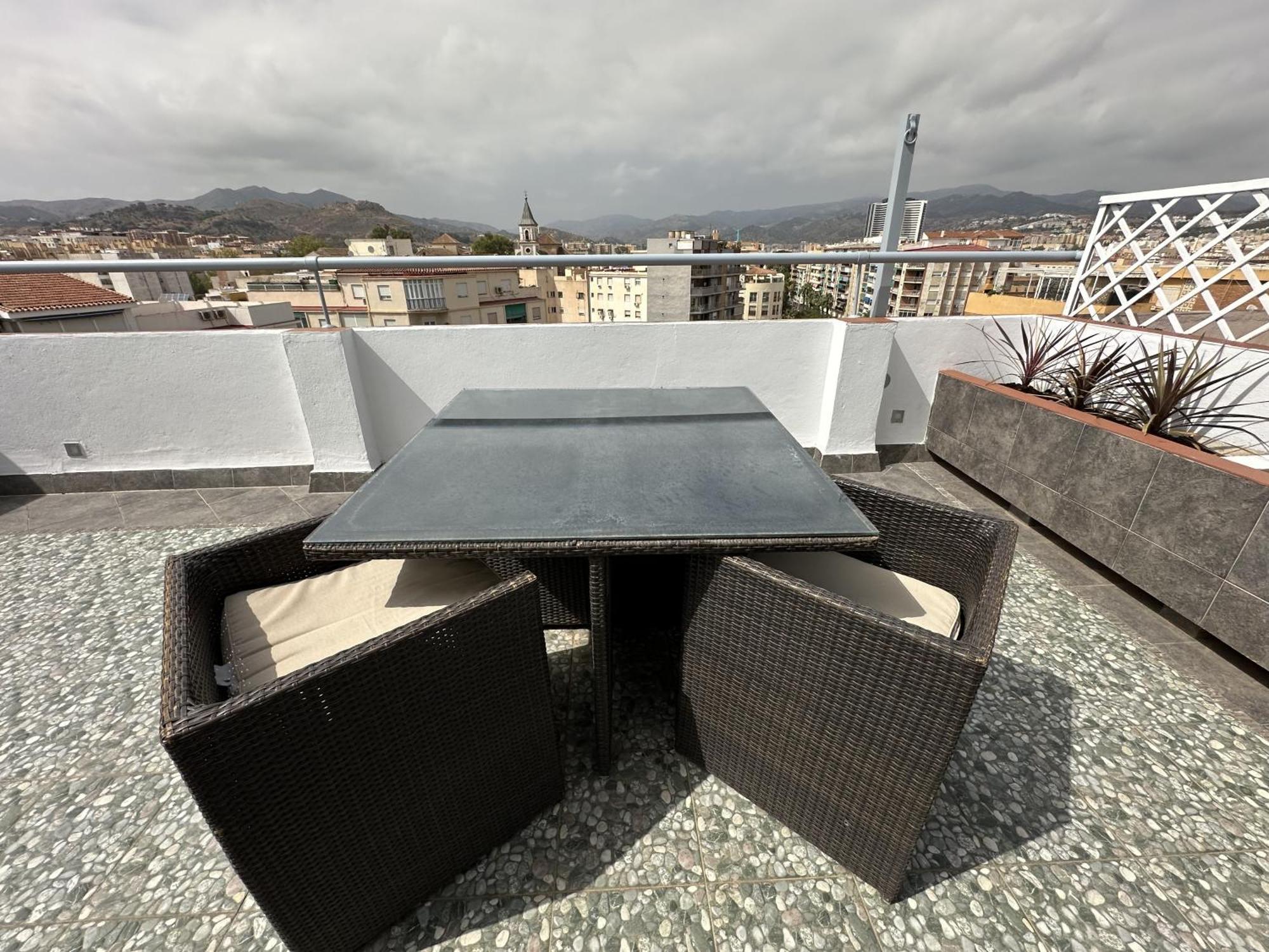 Atico Plaza Bailen Malaga Centro Lägenhet Exteriör bild