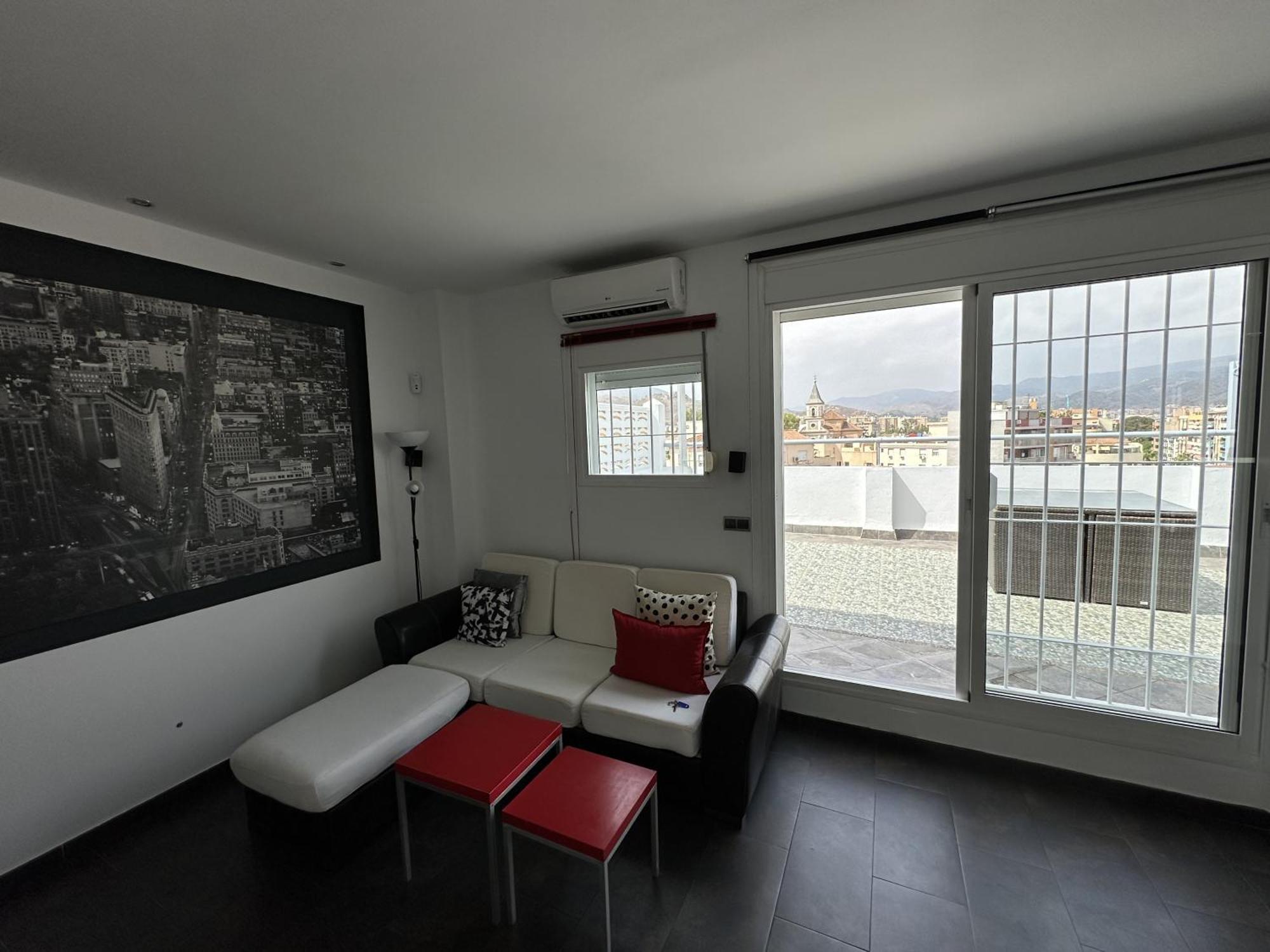 Atico Plaza Bailen Malaga Centro Lägenhet Exteriör bild