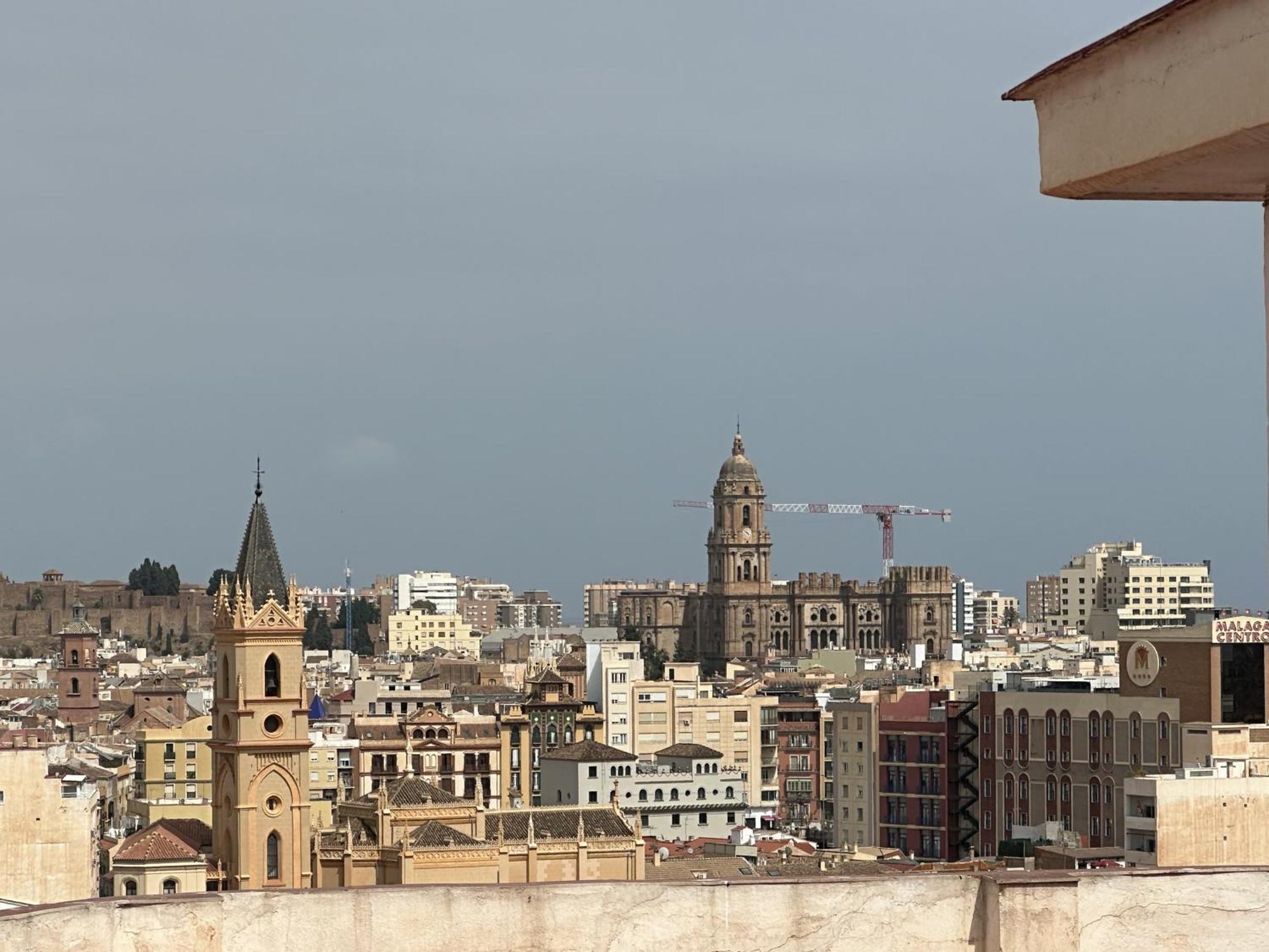 Atico Plaza Bailen Malaga Centro Lägenhet Exteriör bild